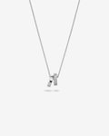 Interlocking Double Ring Necklace