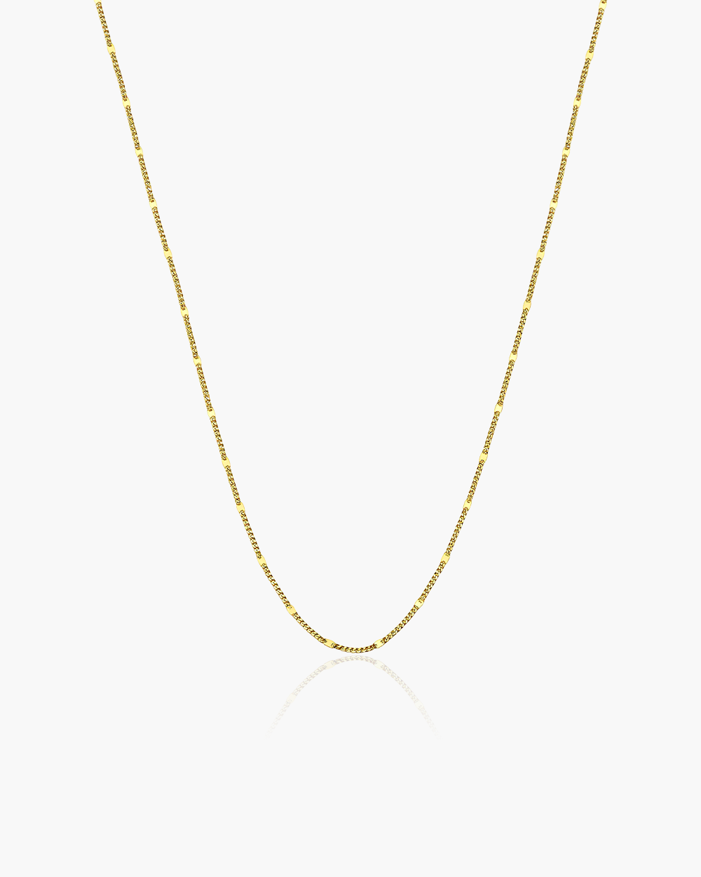 18K Gold Plated Chain Necklace