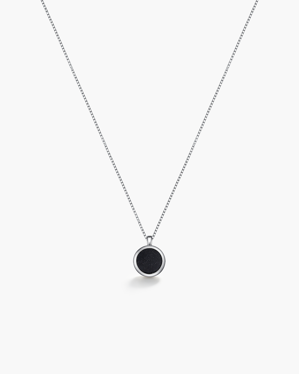 Amethyst Sand Pendant Necklace