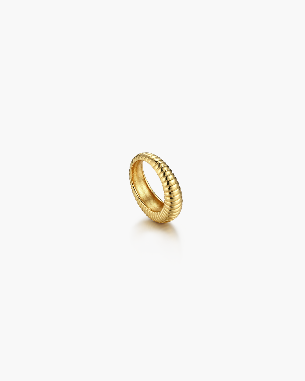Ribbed Dome Ring