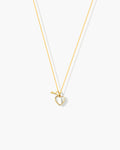 14K Gold Plated Shell Pendant Necklace