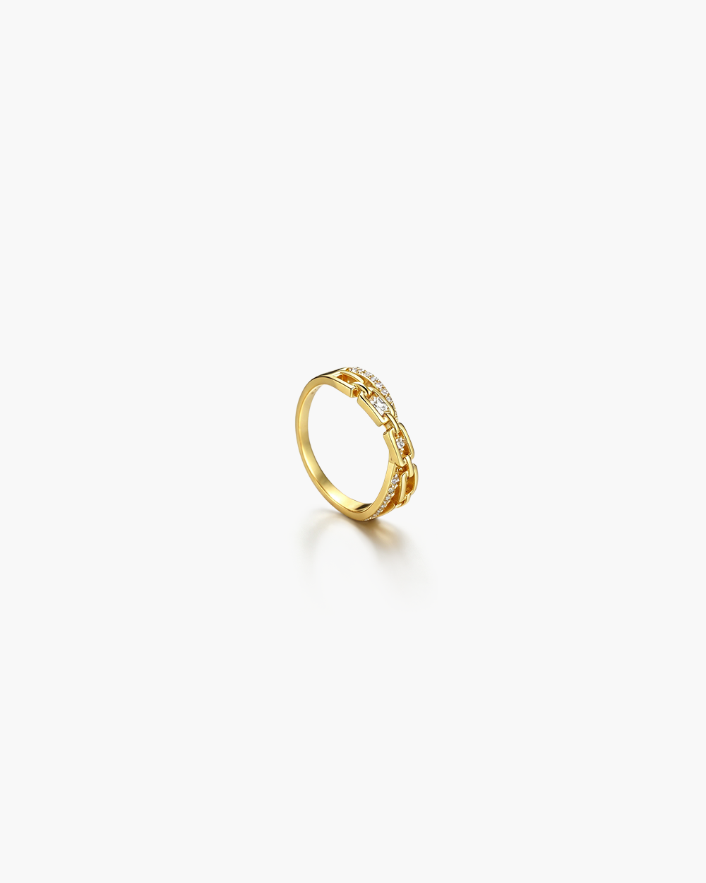 Openwork Chain Ring