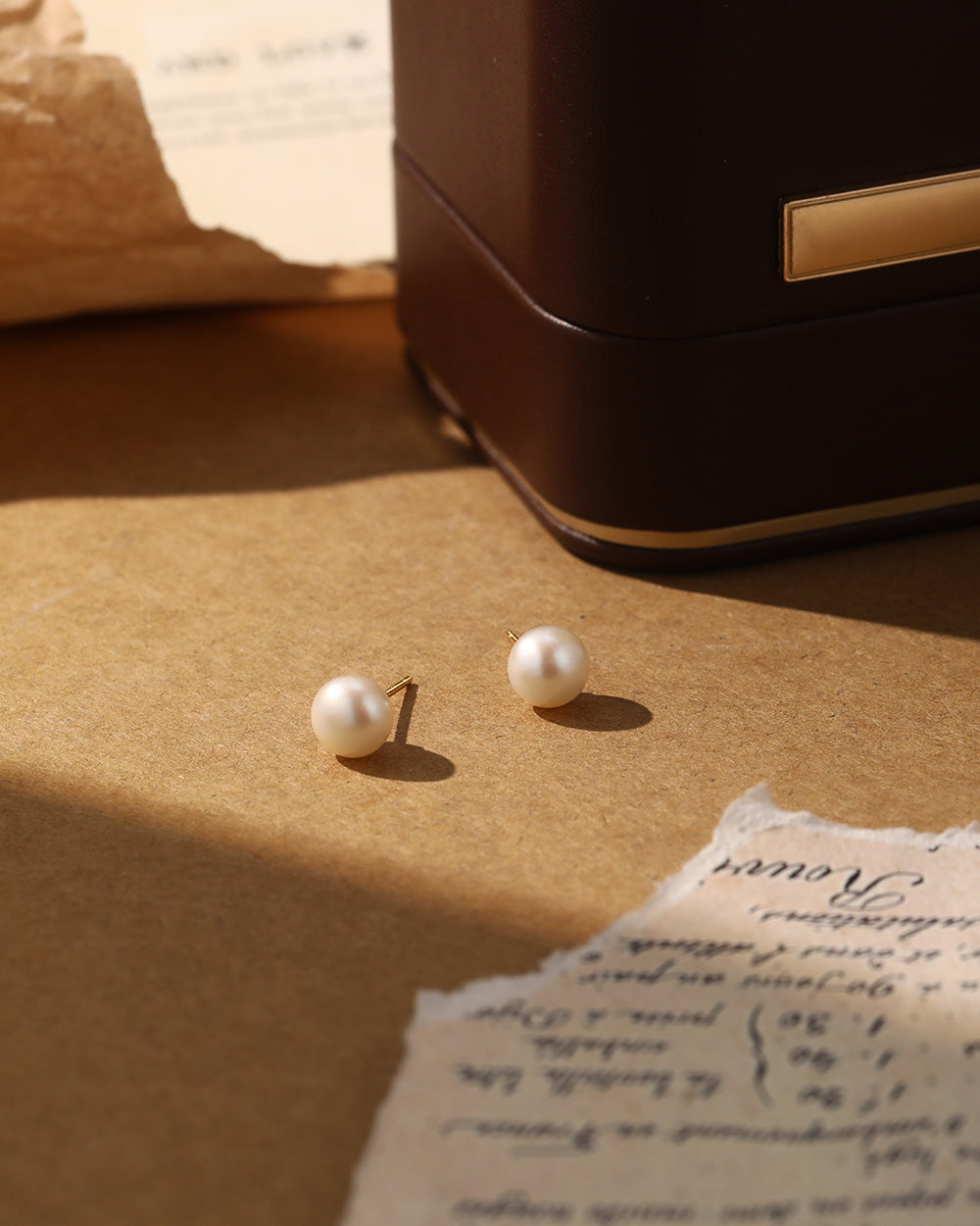 Freshwater Pearl Stud Earrings