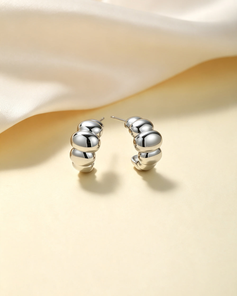 Puffy Charlotte Stud Earrings