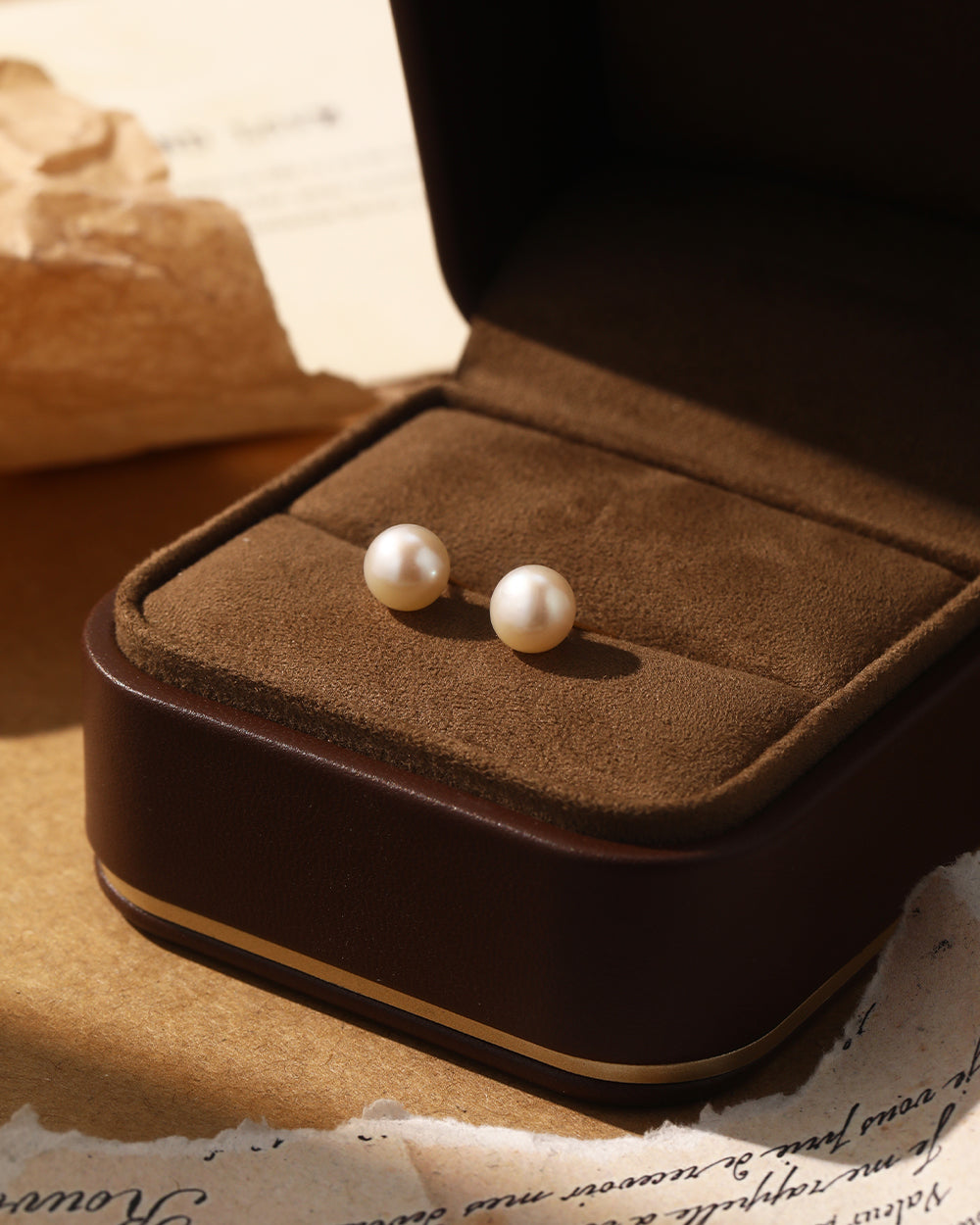 Freshwater Pearl Stud Earrings