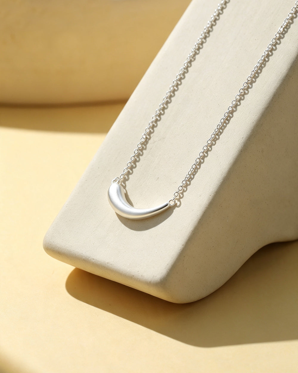 Sterling Silver Bar Necklace