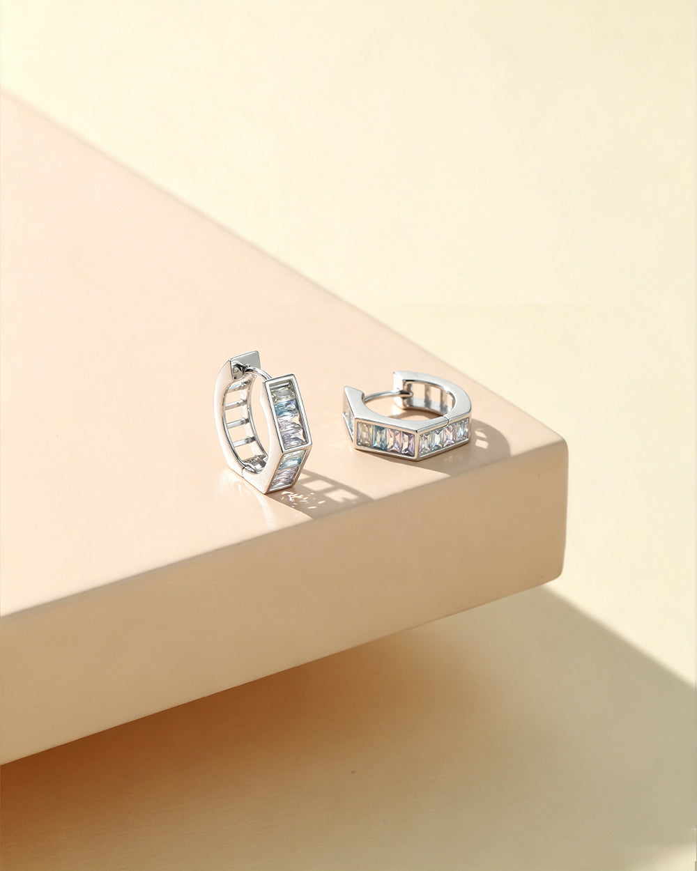 Cubic Zirconia Drop Earrings