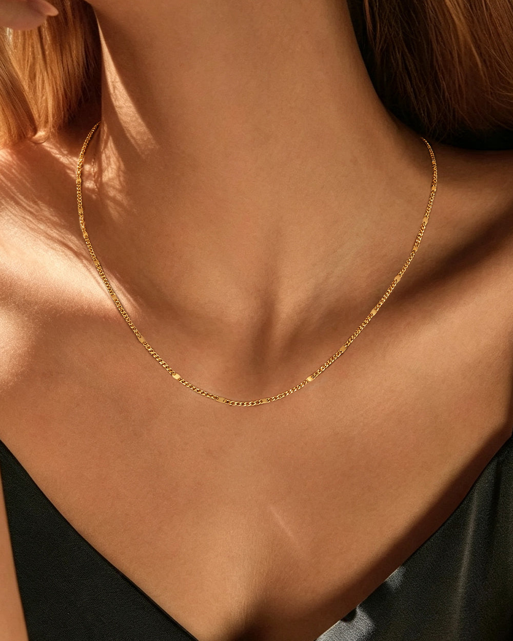 18K Gold Plated Chain Necklace