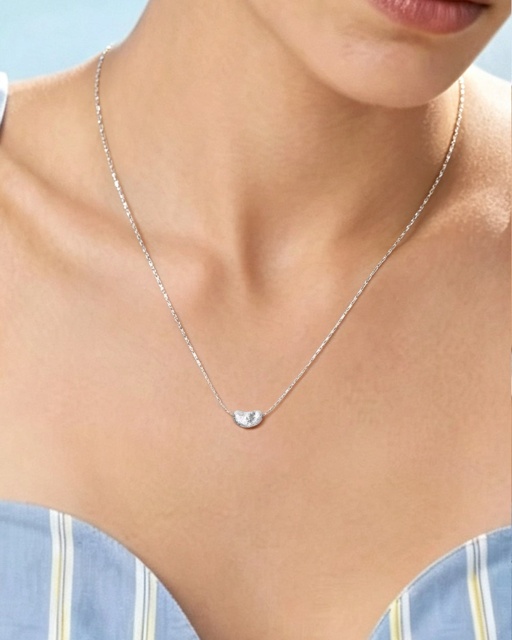 Sterling Silver Charm Necklace