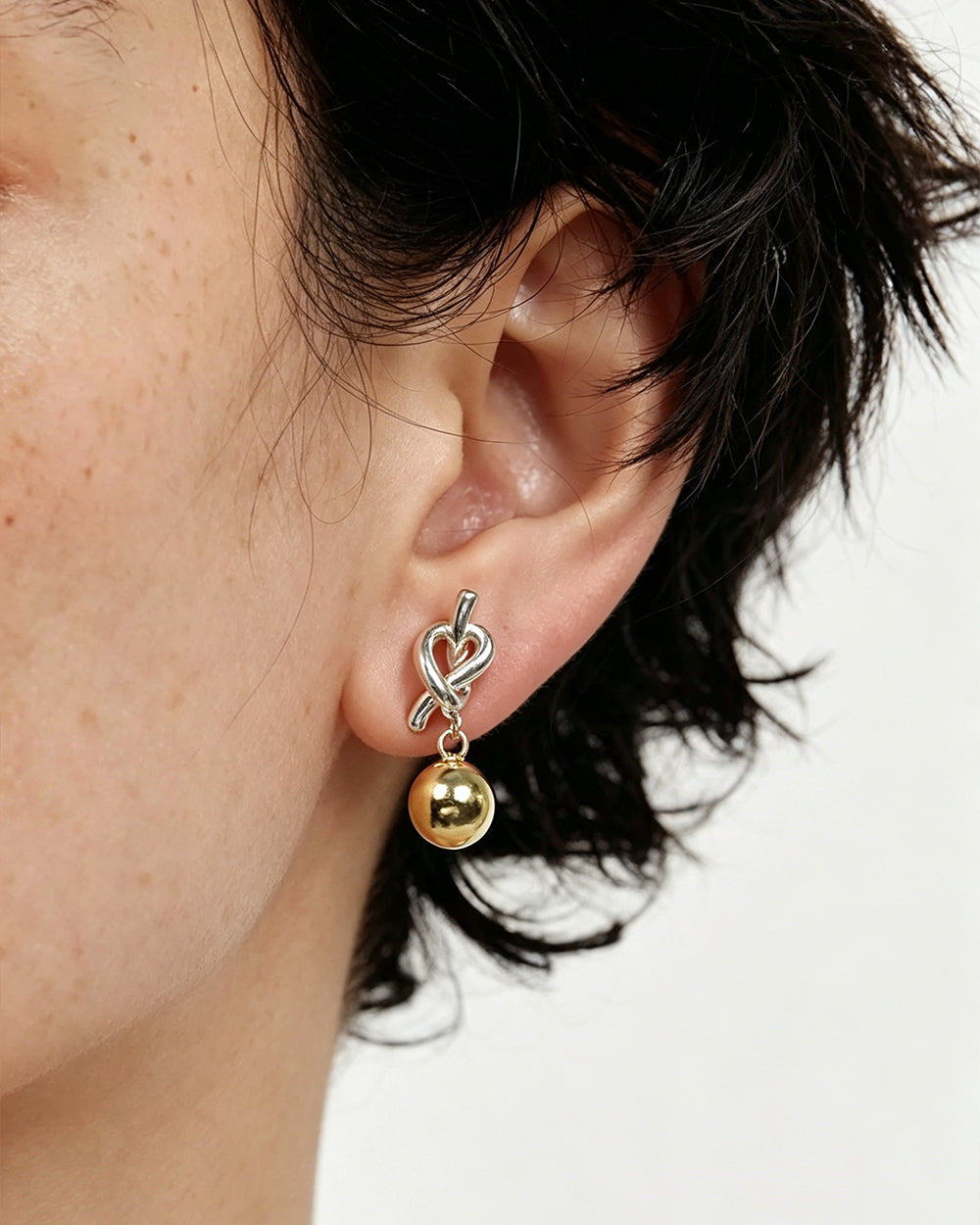 14K Gold Plated Drop Earrings