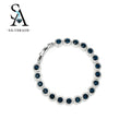 Sapphire Blue Tennis Bracelet